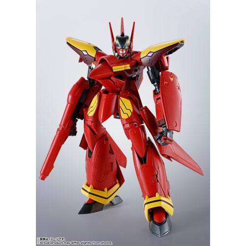 TAMASHII NATIONS HI-METAL R Macross 7 VF-19 Kai Fire Valkyrie, approximately 150mm, PVC, ABS, and die-cast pre-painted action figure