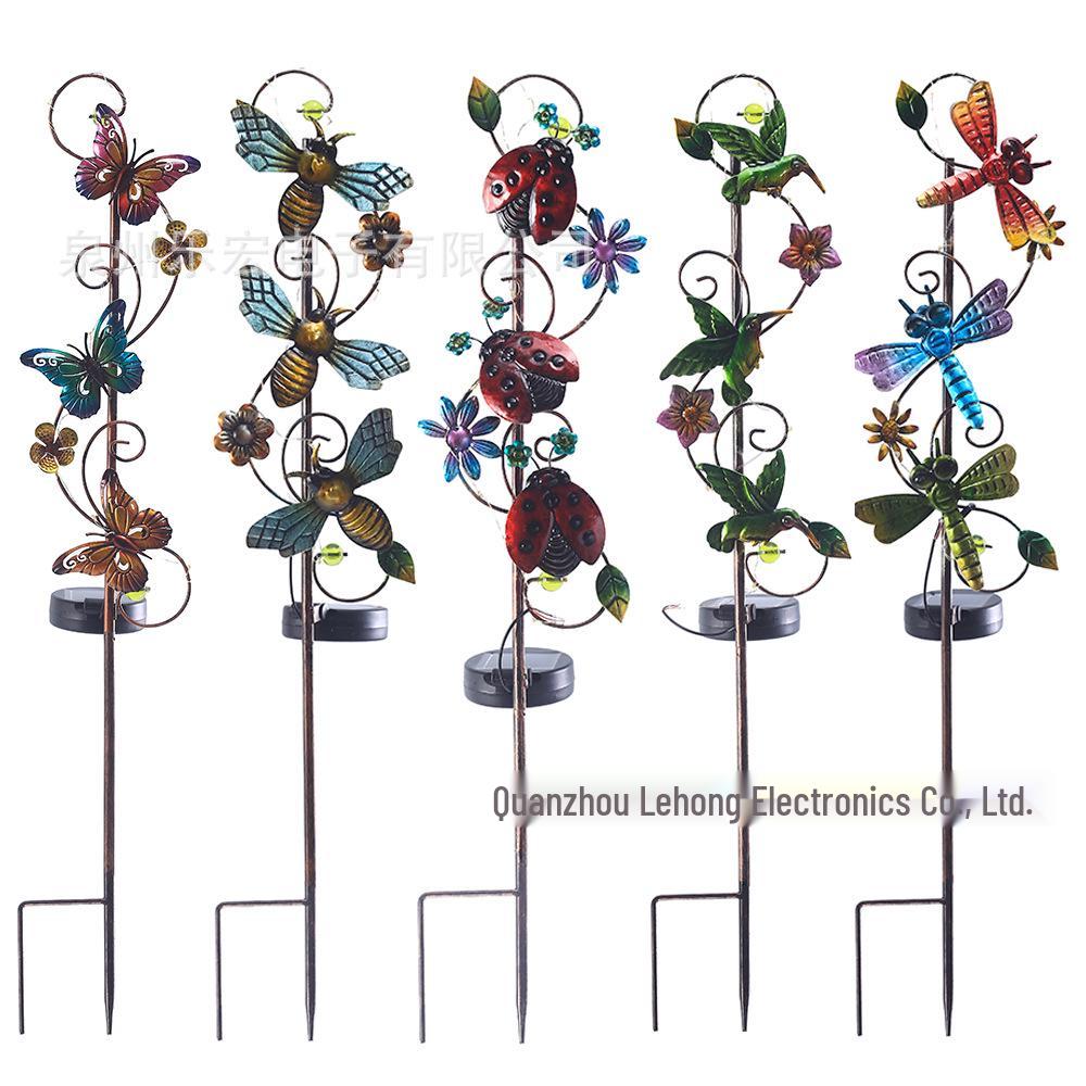 Solar Iron Animal Garden Ornaments