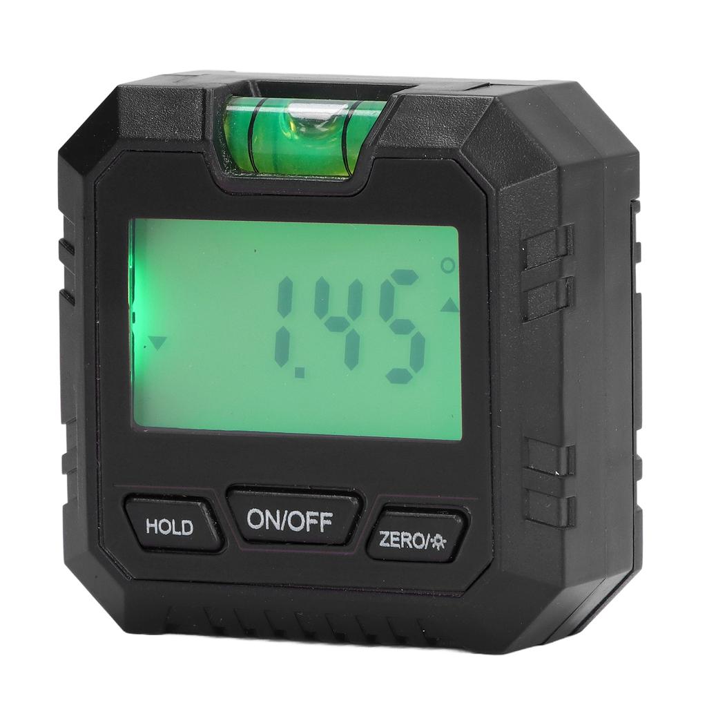 Digital Inclinometer Magnetic 90 Degrees Electronic Protractor Angle Level Finder Gauge for WoodworkingBlack