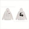 Mens Oversized Zip-Up Hooded Sweatshirt Casual Streetwear Cotton Pullover Fall