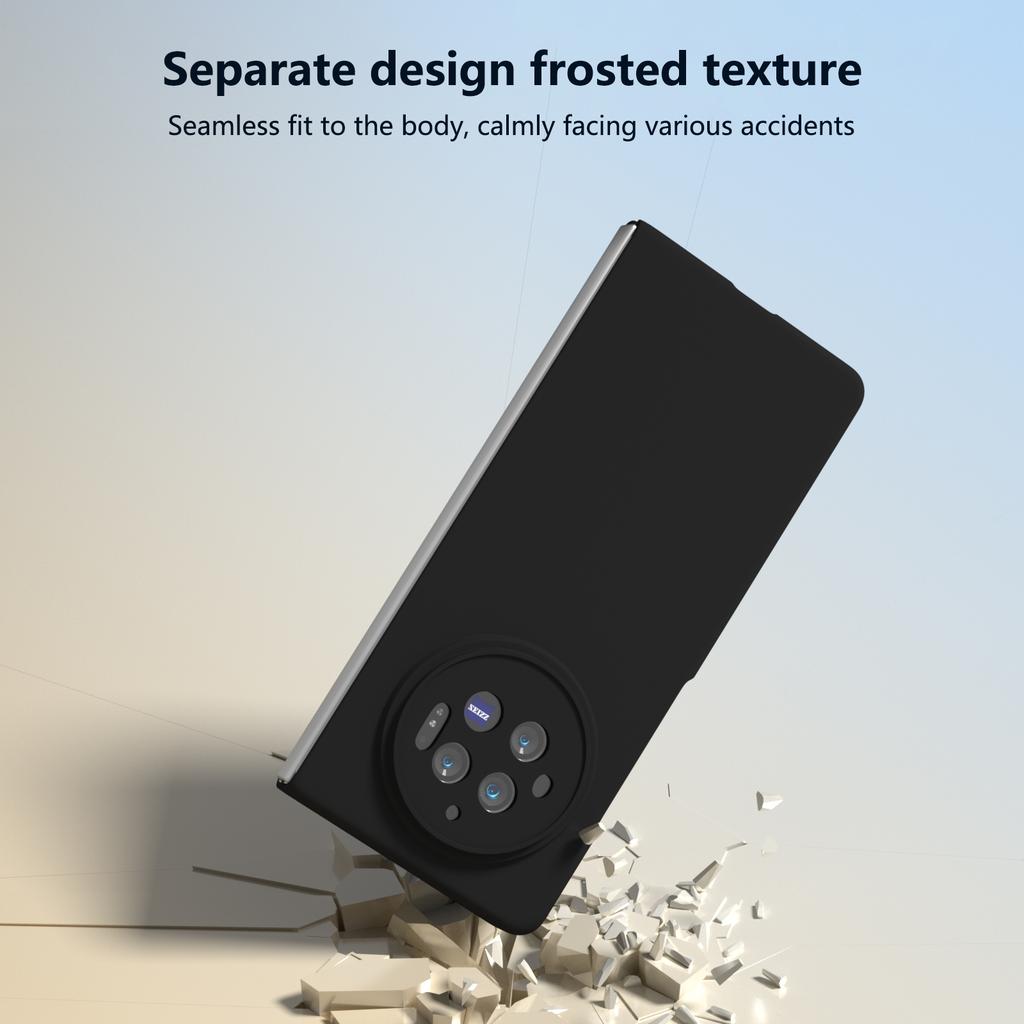 For vivo X Fold3 Case Skin-Touch Hard PC Protective Phone Cover