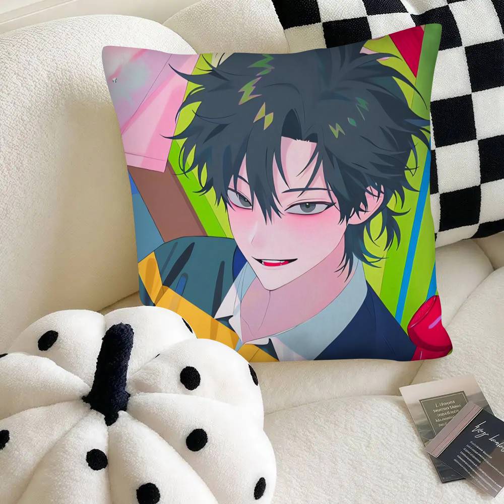 Carino Link Click Cheng Xiaoshi Lu Guang Qiao Ling Federa Moda Federa Quadrata Camera da Letto Divano Stanza Decorazione Ins Tempo Libero