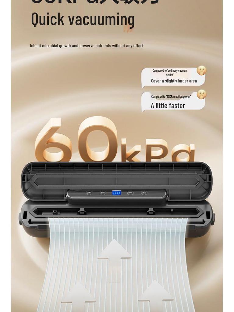 Fully Automatic Vacuum Sealer for Food Preservation and Packaging