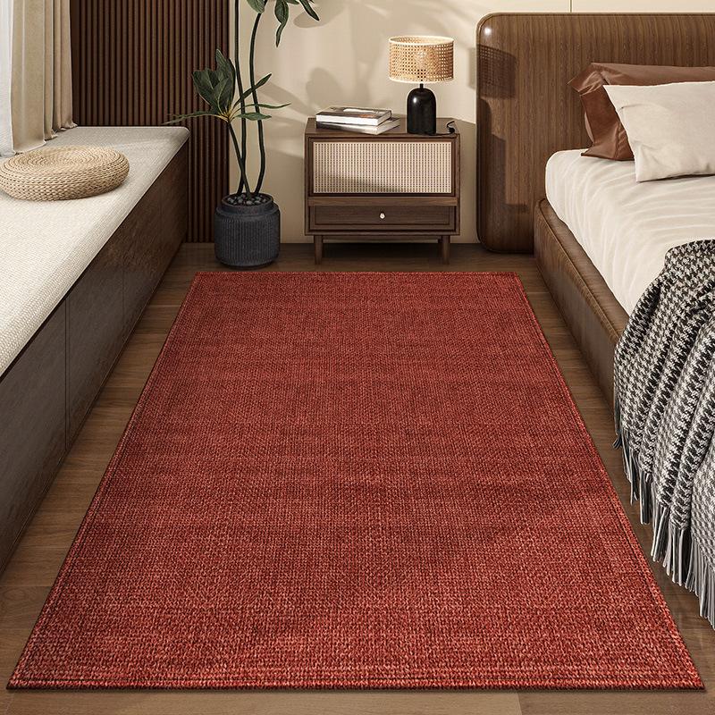 Bedroom Carpet Easy To Maintain Chinese Classical Style Dirt Resistant Carpet Household Bedside Carpet