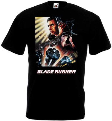 26 Blade Runner v23 T-Shirt schwarz Filmplakat alle Größen S-5XL Unisex T-Shirt