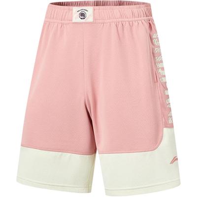 Li Ning Badfive Casual Letter Sports Basketball Shorts Men Shorts AAPW075-4