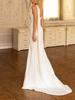 Spring and summer new summer fashion dress European and American tube top slit dress trailing direct supply