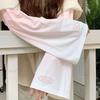New Large Size Arm Sleeves Women Men Driving Cycling UV Protection Sleeves Summer Ice Sleeve Gloves Loose Breathable Arm Cover