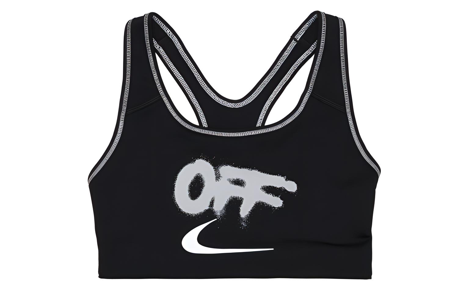 OFF-WHITE X Nike Women s Sports Bra CN5571-010 XS