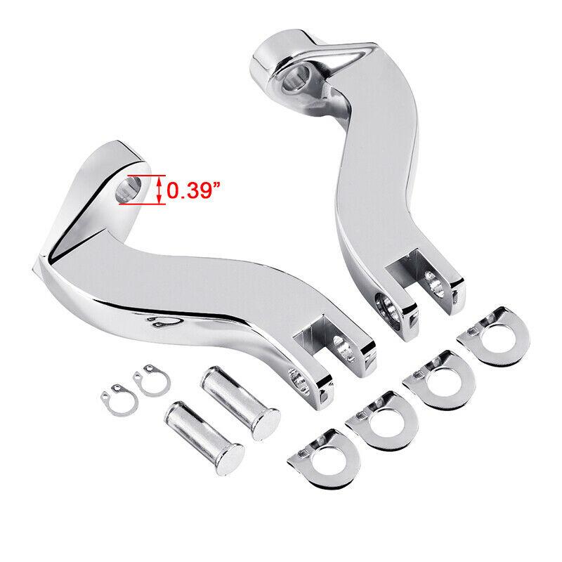 Motorcycle Passenger Rear Foot Peg Mounting Kits For Harley Touring CVO Street Electra Glide Road King FLHT 1993-2020
