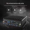 Fanless X86 Industrial Mini PC with Dual LAN & 6 Serial Ports (CN Version)
