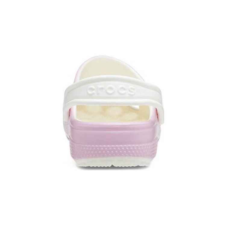 Crocs Classic Glow In The Dark Comfortable Versatile Non-Slip Durable Kids Sandals Kids Sandals Fire-Red 209158-6S0