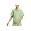 Adidas Logo Solid Color Casual Short Sleeve Polo Shirt Men Tops Magic-Yellow-Green JI9054
