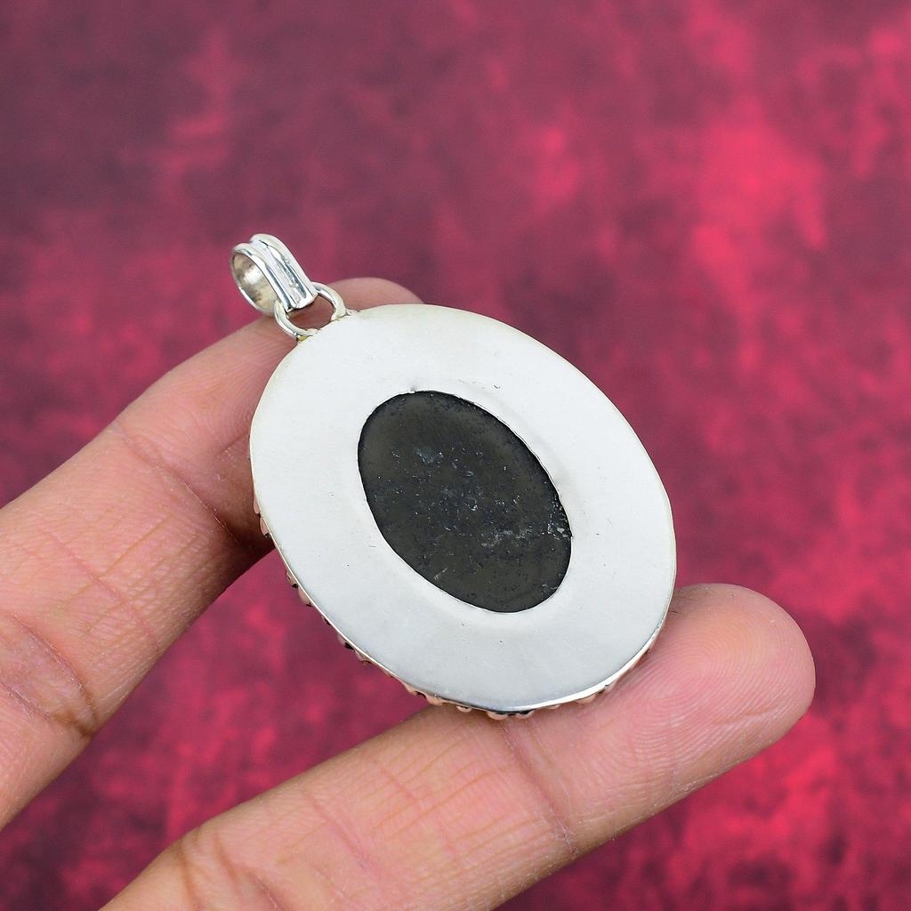 Abalone Shell Gemstone 925 Solid Sterling Silver Jewelry, Handmade Glorious Silver Jewelry Gift For Women