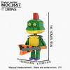 Spiel Bär Nacht Figur Monster Stein Raum Musik Bühne Szene Katze Drache Baustein Spielzeug Geburtstag Kreative Geschenke Für Erwachsene Kinder