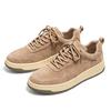 Scarpe Casual da Uomo Leggere Traspiranti Scarpe Marroni da Uomo Piatti con Lacci Sneakers in Camoscio da Uomo Viaggio d'Affari Unisex Tenis Masculino