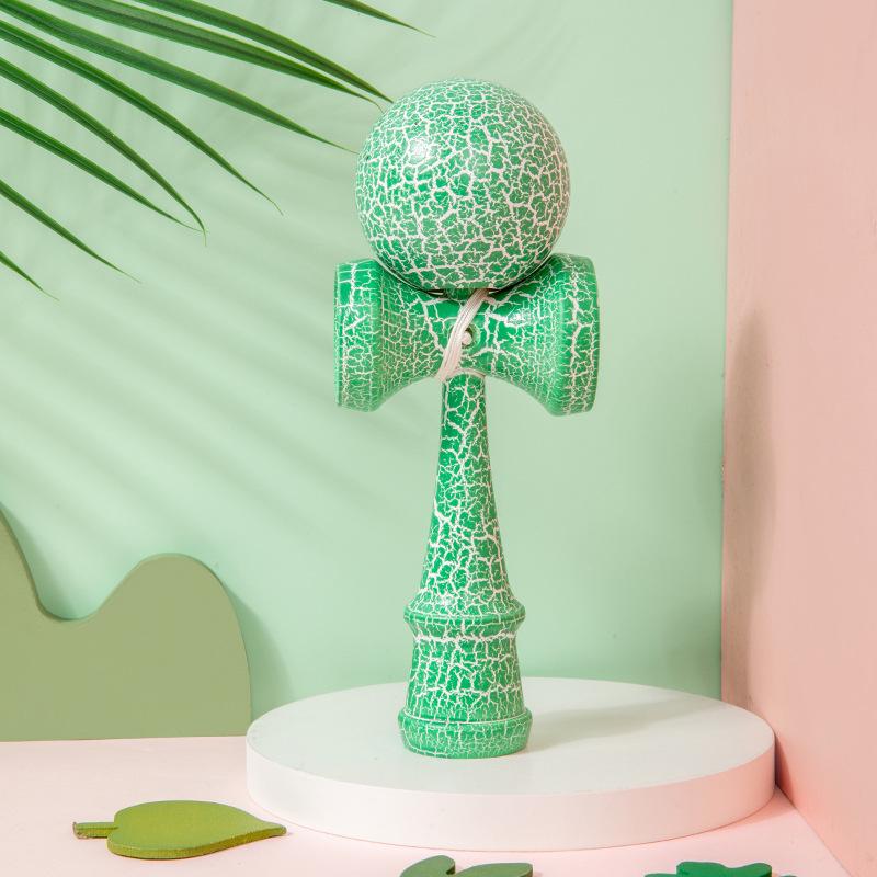 Kendama Wooden Skill Ball Educational Toy for Early Learning and Parent-Child Play