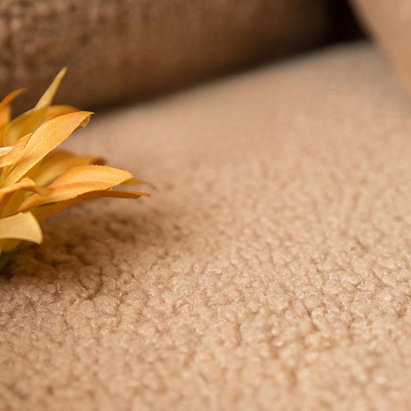 Home Decoration Sofa Cushion Winter Thick Plush Sofa Covers Lamb Wool Anti Slip Sofa Protective Blanket Sofa Dust Cover Towel