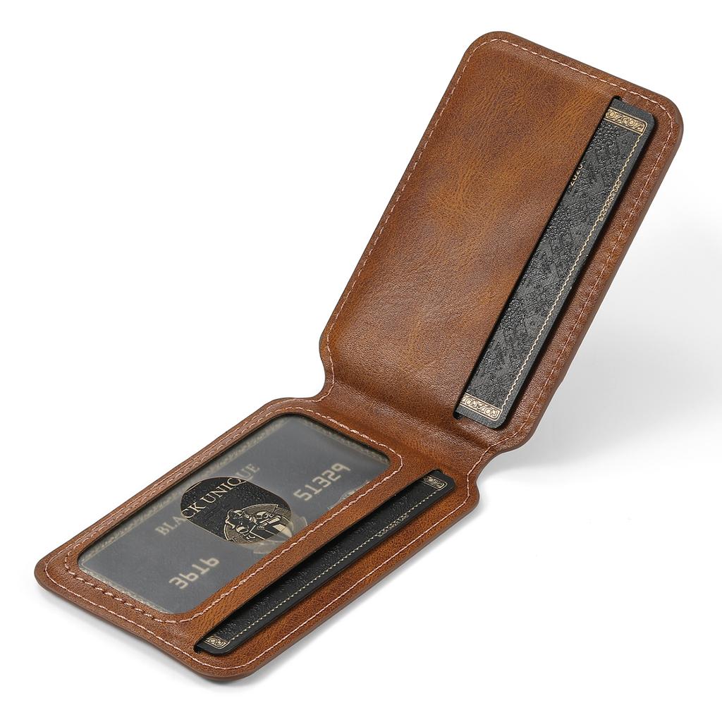 SUTENI H15 For Samsung Galaxy S24 Ultra Magnetic Case Detachable Card Holder Phone Cover