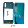 For Samsung Galaxy A30s A307 Housing Middle Frame Chassis battery cover shell Lid Case Rear Back Panel camera Glass Sim slot