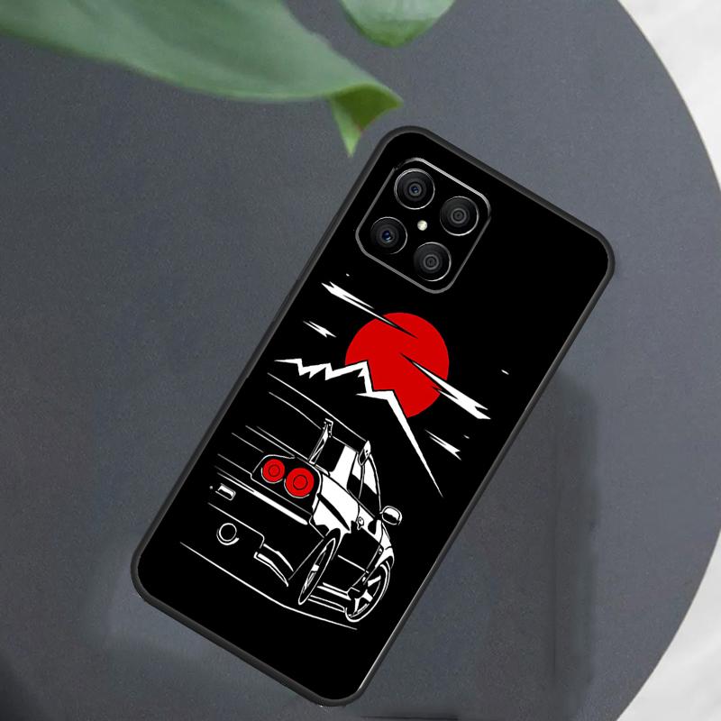 

Japan JDM Sports Cars Male Men For Honor Magic 5 6 7 8 Pro Case For Honor 400 200 50 70 Lite X8c X8b X9a X9b X9c X9d Win RT Honor Magic6 Pro