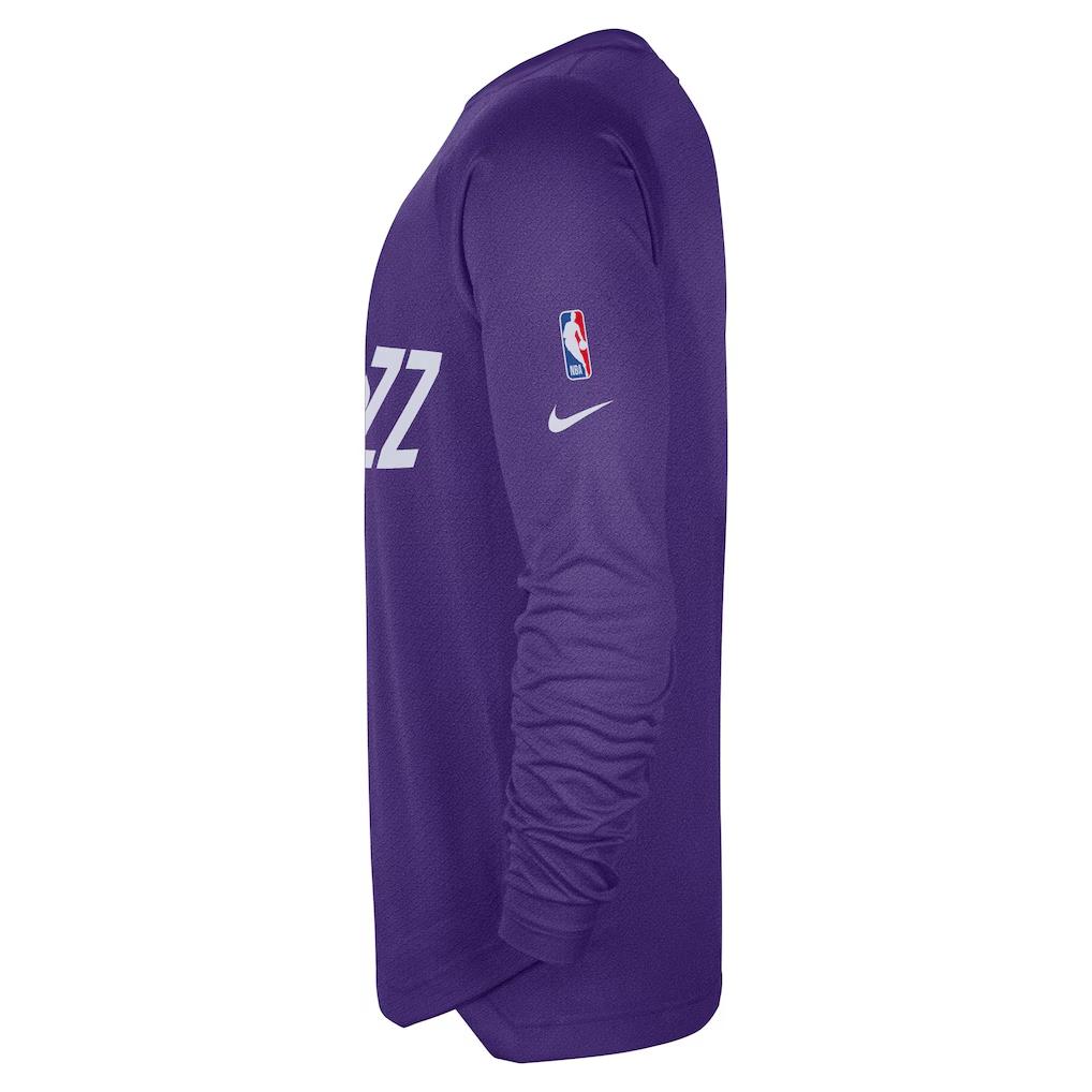 Nike Basketball Jerseys Men's Purple Crew Neck Moderate FZ0116-504