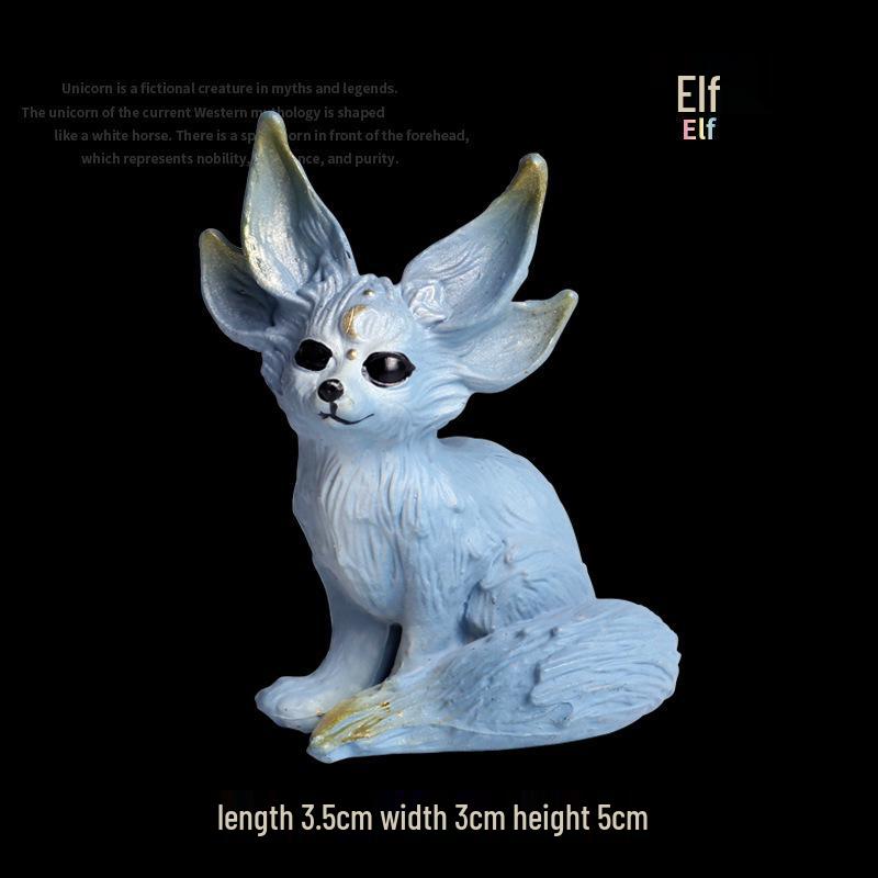 European Mythology Pegasus & Unicorn Model Toy Ornament