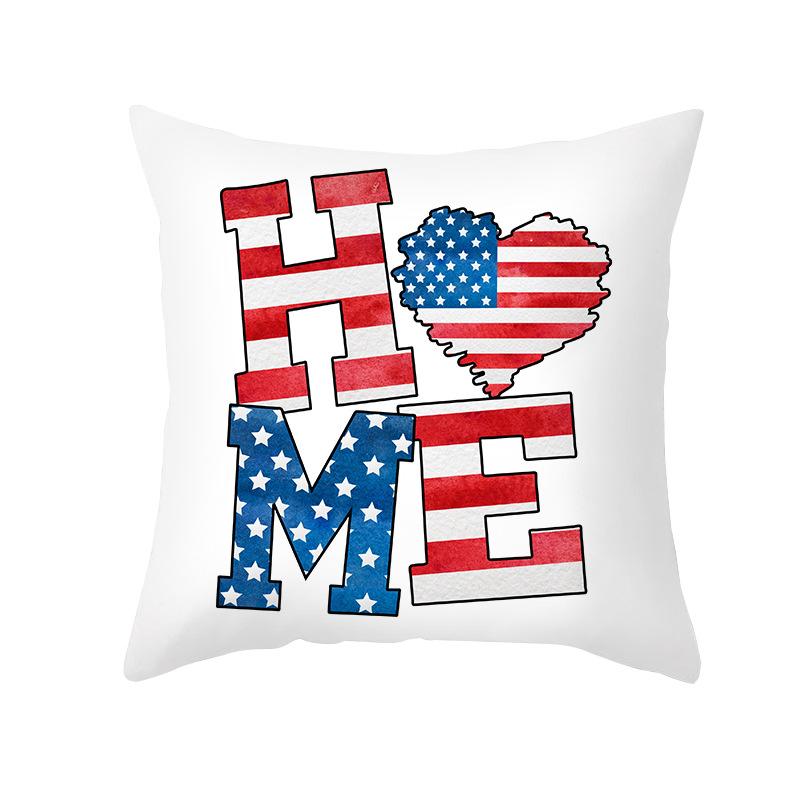 Pillow Cover Peach Skin Print Home Living Room Sofa Cushion Cover Cushion Cover