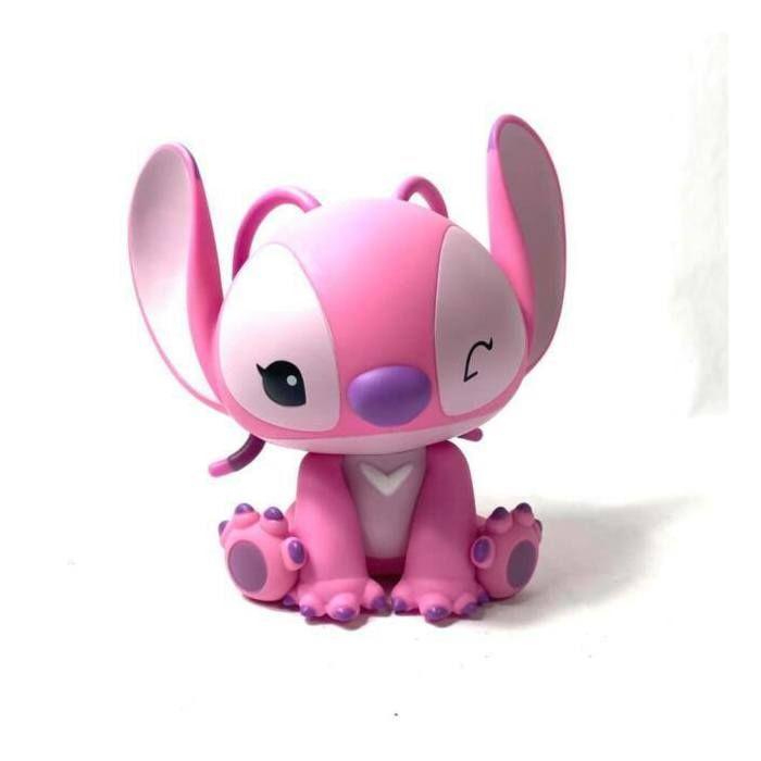 Tirelire - disney - angel (lilo &amp; stitch) - 23x23x14cm - polychlorure de vinyle - mixte