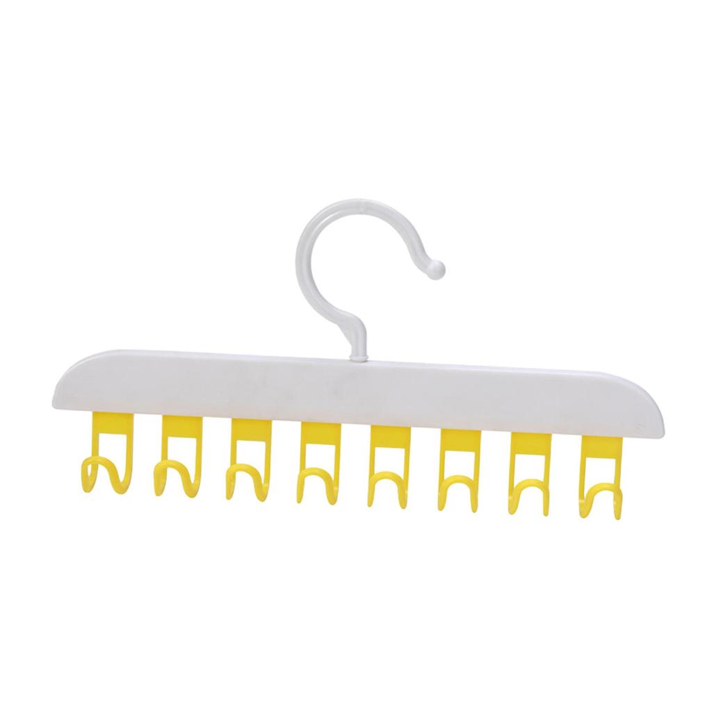 Rotating Space Save Belts Organizer Closet Door Shawls 8 Hooks Rack