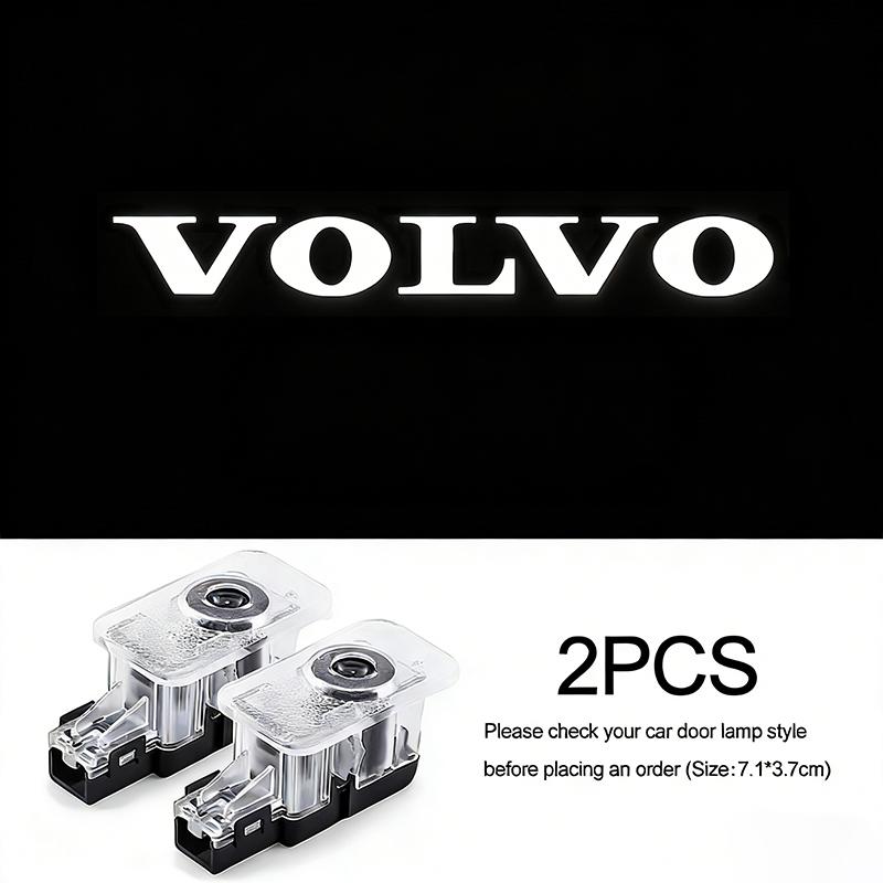

2PCS LED Car Door Logo Projector Welcome Ghost Shadow Light Accessories For Volvo S60 S80 S90 V60 V40 XC60 XC90 XC40 V90 S80 2PCS