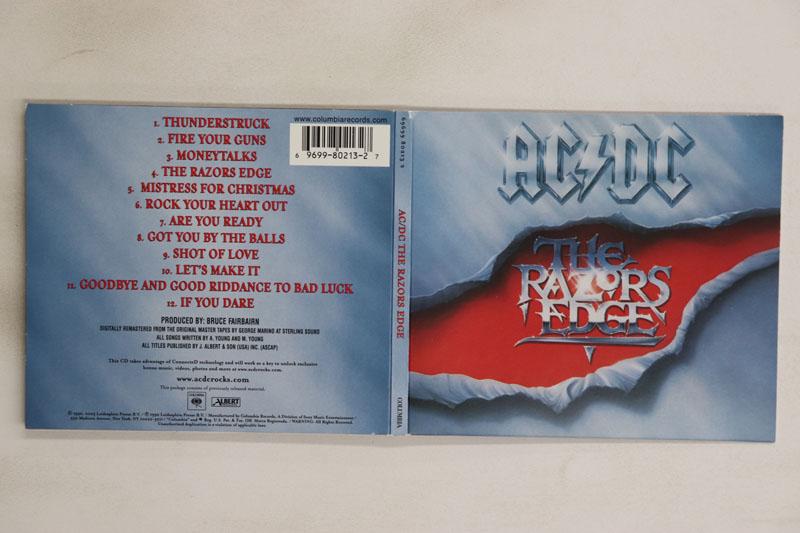 

CD ACDC Razors Edge 69699802132 Columbia США Рок Б/у