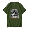 Mimik DnD Dark Souls Tuschezeichnung T-Shirt POV DU BIST GESTORBEN lang- oder kurzärmelig vintage gewaschen vielseitig Mode Streetwear