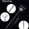 50pcs-Diamond Positioning Needle, Pearl Light Needle, Bouquet Silk Scarf Fixing Needle, Wedding Dress Pin