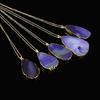 Hot Natural Crystal Quartz Healing Point Chakra Bead Gemstone Necklace Pendant SUN