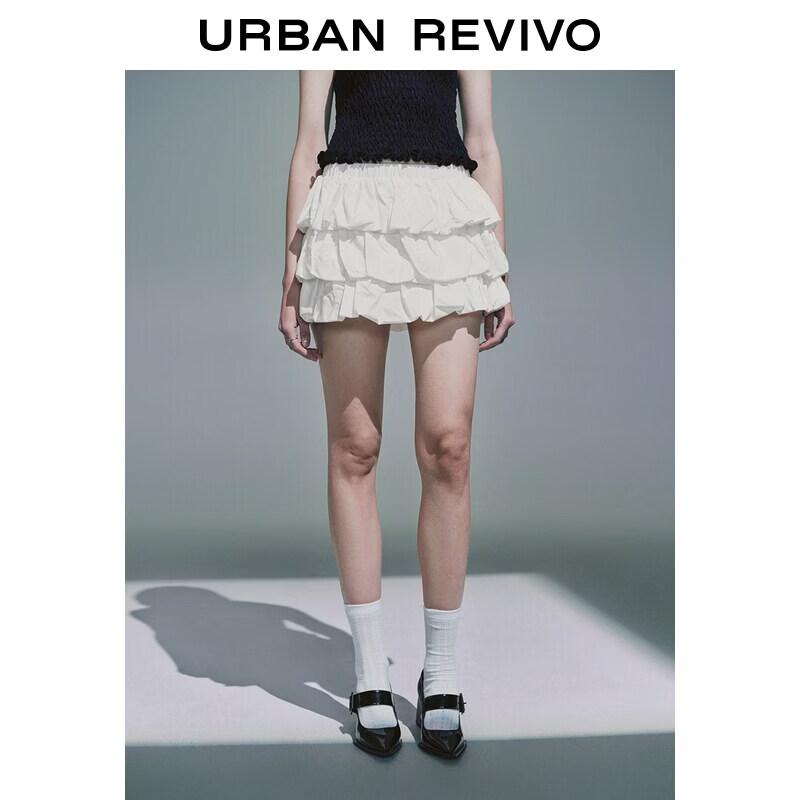

UR Women s Urban Casual Pleated Cake Skirt L