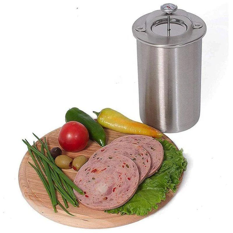 Stainless Steel Ham Maker With Thermometer