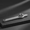 Radiators Key Wrench OnePiece Construction Stainless Steel Matte Metal Finish Plumbing
