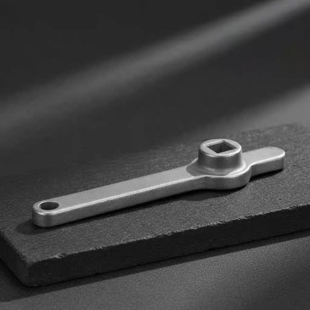 Radiators Key Wrench OnePiece Construction Stainless Steel Matte Metal Finish Plumbing