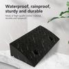 Portable Car Threshold Ramp Plastic Curb Ramp With Textured Surface 13CM Height for Automobile Motorcycle Wheelchair Shockabsorb
