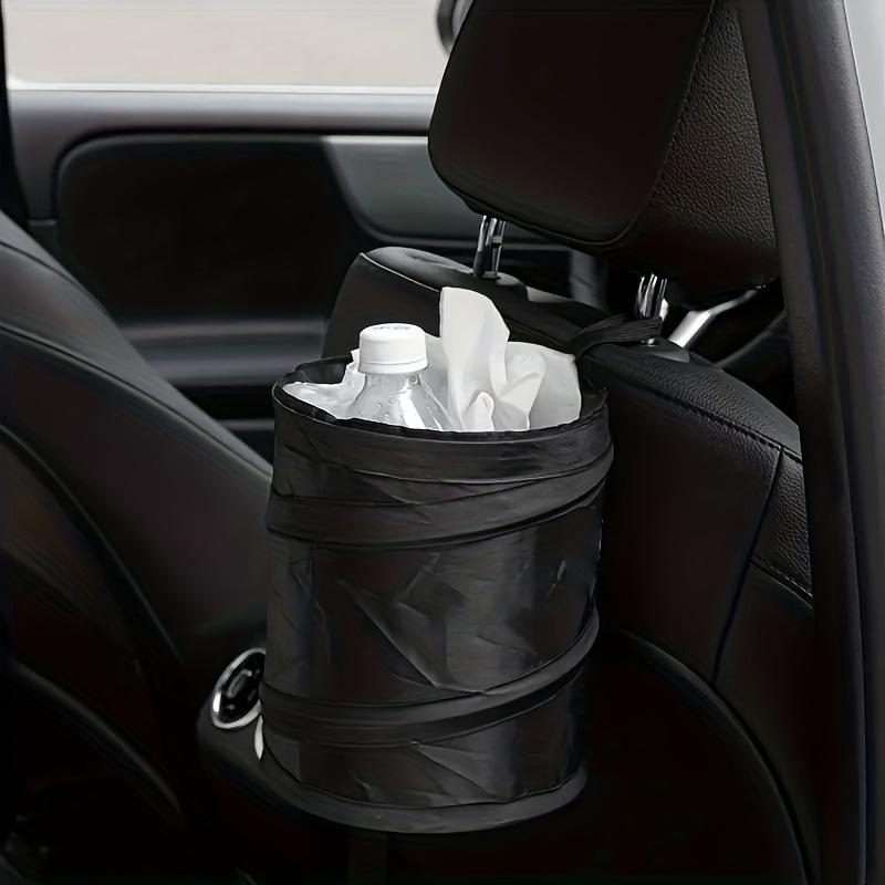 Car Trash Can Portable Durable Foldable Hanging Car Storage Bucket Chair Back Oxford Cloth Storage Bag Trash Can Storage Box