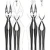 European and American new backless open crotch onesie sexy lingerie high elastic semi-transparent onesie mesh stockings