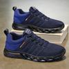 Men's Breathable Running Shoes Lightweight and Fashionable Sports Shoes Spring Summer Outdoor Black Mesh Breathable Casual Shoes