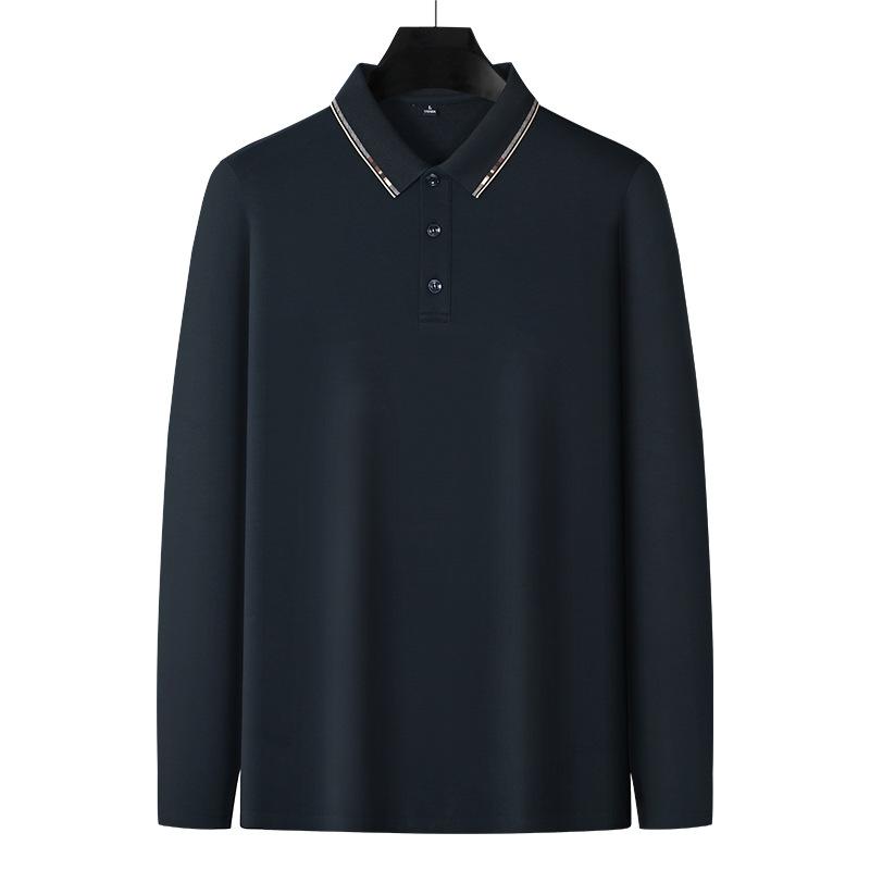 

Short-sleeved POLO shirt, men s pure cotton breathable T-shirt, business casual lapel top XXXXL зелений