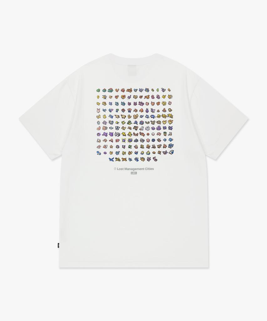 LMC Pokémon Pixel Art 151 Tee White