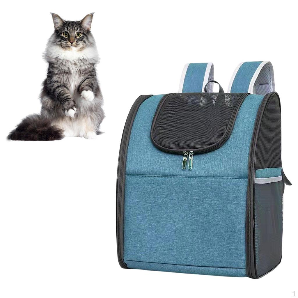 Pet Carrier Backpack Travel Bag for Small Dogs Cats Cat Backpacks Carrying Soft