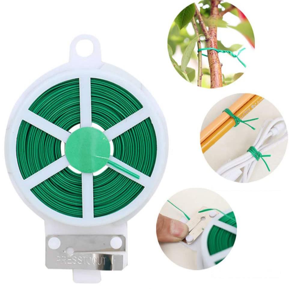 Gardening Set: Flower Support Plastic Tie Wire for Horticulture Tasks