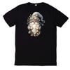 T-Shirt Funny Dwarf and Animal Motif Cotton