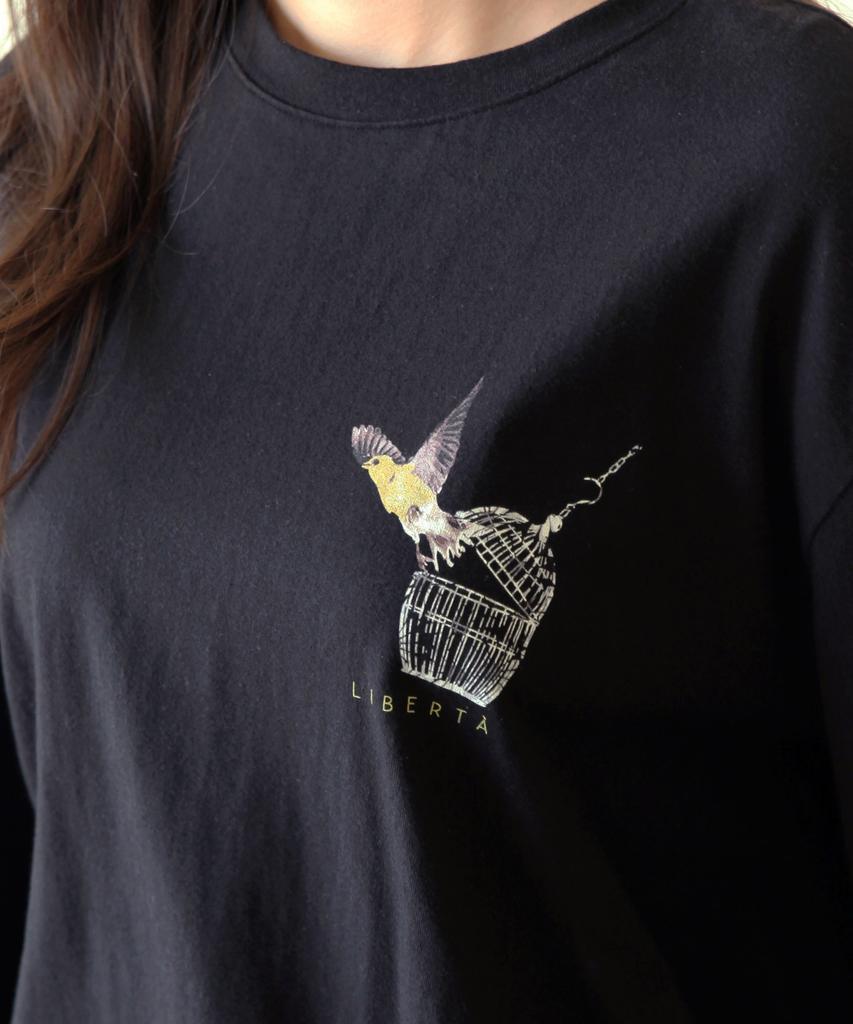 BELLEFFA Liberta (Freedom) Designer T-Shirt Long Sleeve T-Shirt