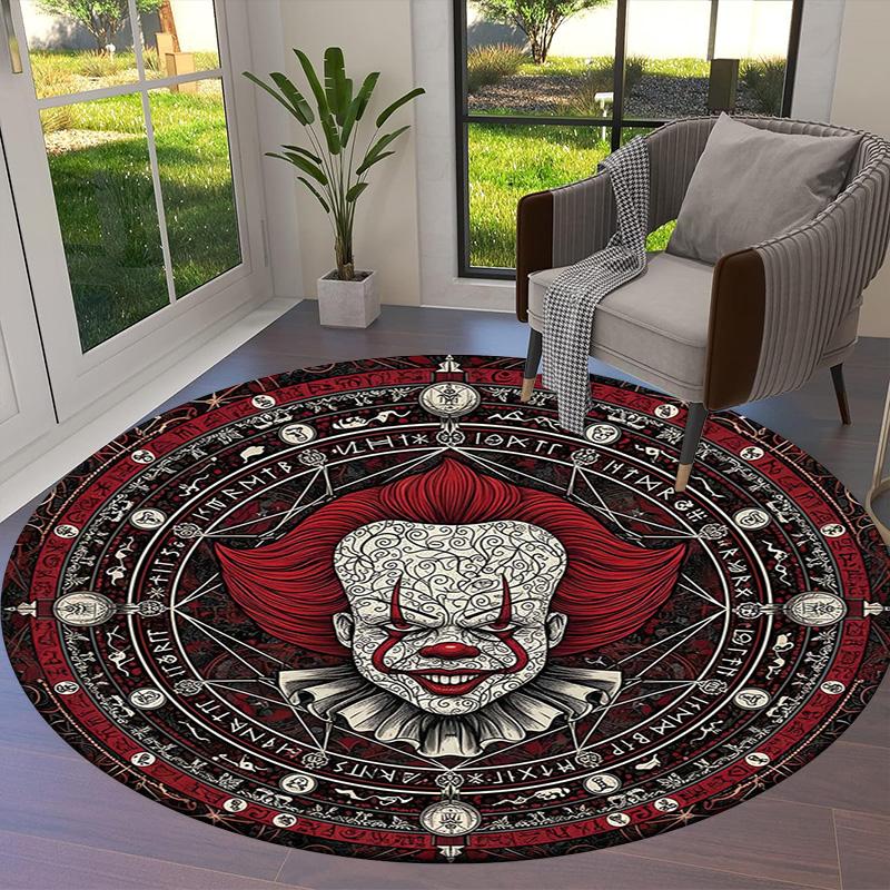Kulatý koberec Vortex Crossing Gate, Koberec do obývacího pokoje, ložnice, k pohovce, herny, protiskluzová podložka